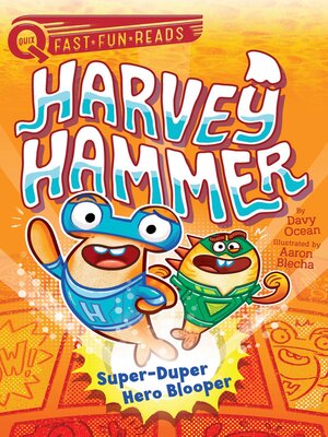 cover image of Super-Duper Hero Blooper